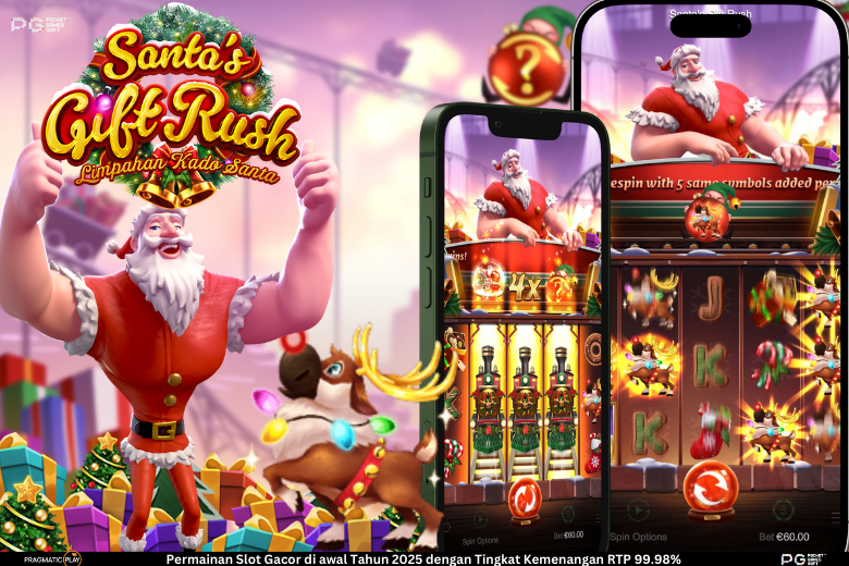 Santa’s Gift Rush: Hadiah Natal yang Membawa Keberuntungan!