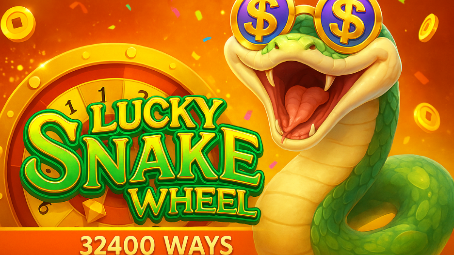 🐍 Lucky Snake Wheel – Ular Sultan Bikin Saldo Muter Macam Roda Keberuntungan!