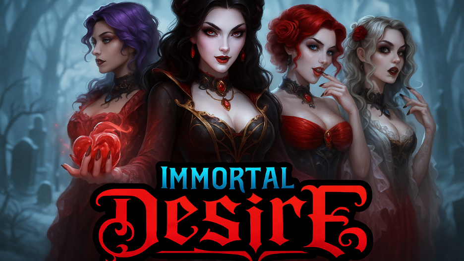 Immortal Desire – Romansa Berdarah di Dunia Slot Vampirik Penuh Godaan